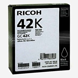 Ricoh oryginalny wkład żelowy 405836, black, 10000s, GC 42K, Ricoh SG K3100DN, Aficio SG K3100DN