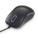 Verbatim mysz tichá, optyczna, 3kl., 1 scroll, przewodowa USB, czarna