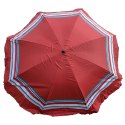 Parasol plażowo ogrodowy 200cm czerwony