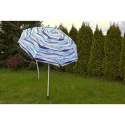 PARASOL PLAŻOWO OGRODOWY 220CM MELANŻ NIEBIESKI