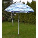 PARASOL PLAŻOWO OGRODOWY 220CM MELANŻ NIEBIESKI