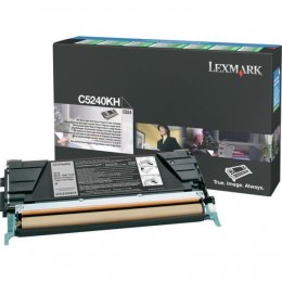 Lexmark oryginalny toner C5240KH black 8000s return Lexmark C524