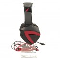 A4tech Bloody G500, słuchawki z mikrofonem, regulacja głośności, czarna, słuchawki, 3.5 mm jack + rozdvojka