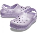 Crocs dla dzieci Crocband Glitter Clog Kids fioletowe 205936 530
