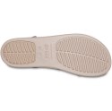 Crocs sandały damskie Brooklyn Low Wedge W brązowe 206453 07H