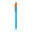 Berlingo, długopis automatyczny kulkowe, niebieskie, 40szt, 0.7mm, Triangle Fuze RT