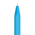 Berlingo, długopis automatyczny kulkowe, niebieskie, 40szt, 0.7mm, Triangle Fuze RT