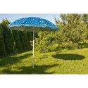 PARASOL PLAŻOWO OGRODOWY 220CM MELANŻ NIEBIESKI MORSKI