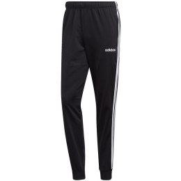 Spodnie męskie adidas Essentials 3 Stripes Tapered czarne DQ3076