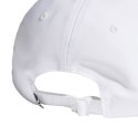 Czapka z daszkiem młodzieżowa adidas Baseball Cap LT EMB OSFY biała FK0903