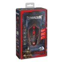 Redragon Mysz CENTROPHORUS, 3200DPI, optyczna, 6kl., 1 scroll, przewodowa USB, czarno-czerwona, do gry