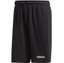 Spodenki męskie adidas Essentials Plain Short FT czarne DU7835