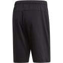 Spodenki męskie adidas Essentials Plain Short FT czarne DU7835