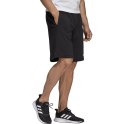 Spodenki męskie adidas Essentials Plain Short FT czarne DU7835