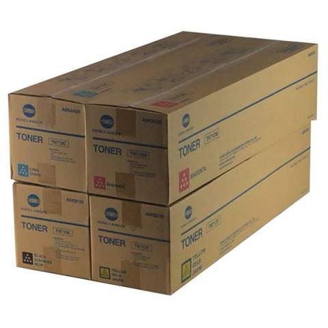 Konica Minolta oryginalny toner A9K8450, cyan, 33200s, TN713C, Konica Minolta Bizhub C659, C759