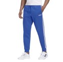 Spodnie męskie adidas Essentials 3 Stripes Tapered Pant FL Cuffed niebieskie GD5137