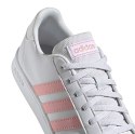 Buty dla dzieci adidas Grand Court K biało-różowe EG1995