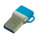 Goodram USB flash disk OTG, 3.1/3.1 Typ C, 32GB, ODD3, niebieska, ODD3-0320B0R11