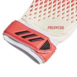 Rękawice bramkarskie adidas Predator GL TRN czerwono-białe FJ5989