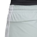 Spodenki damskie adidas Essentials 3S Short jasnozielone FM6685