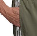 Spodenki męskie adidas Essentials 3 Stripes Chelsea zielone FM6216