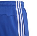 Spodnie męskie adidas Essentials 3 Stripes Tapered Pant FL Cuffed niebieskie GD5137