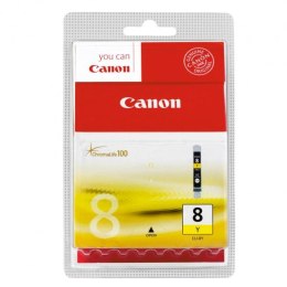 Canon oryginalny ink / tusz CLI8Y, yellow, blistr z ochroną, 420s, 13ml, 0623B026, 0623B006, Canon iP4200, iP5200, iP5200R, MP50