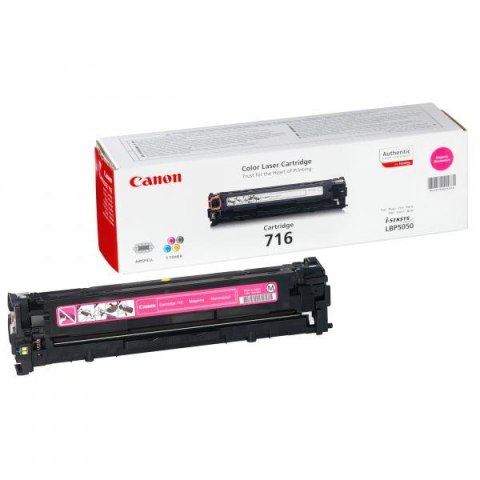 Canon oryginalny toner CRG716, magenta, 1500s, 1978B002, Canon LBP-5050, 5050n, MF-8050