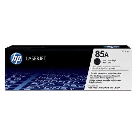 HP oryginalny toner CE285A, black, 1600s, HP 85A, HP LaserJet Pro P1102, M1132, M1212