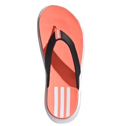 Klapki damskie adidas Comfort Flip Flop pomarańczowo-czarno-białe EG2064