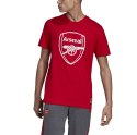 Koszulka męska adidas Arsenal FC DNA Tee czerwona FQ6913