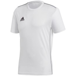 Koszulka męska adidas Core 18 Training Jersey biała CV3453