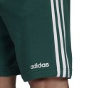 Spodenki męskie adidas Essentials 3 Stripes zielone FM6057