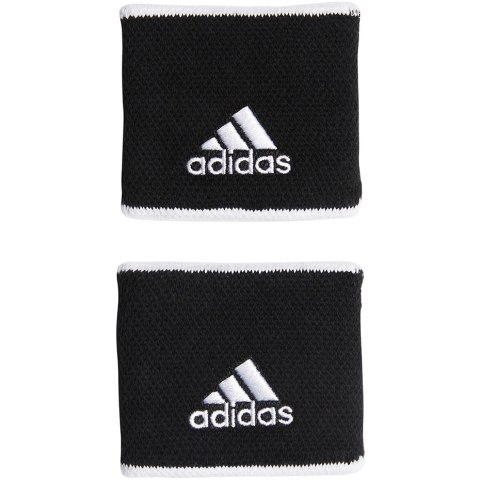 Frotka na rękę adidas Tennis Wristband Small OSFM czarna 2 szt. FK0912