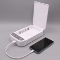 Sterylizator UV Powerton, do telefonów komórkowych i biżuterii, do 6,5", 10 W, biała