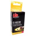 UPrint kompatybilny ink / tusz z CLI521M, magenta, 450s, 10ml, C-521M, z chipem typ dla Canon iP3600, iP4600, MP620, MP630, MP98