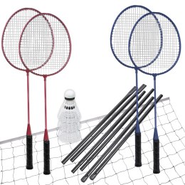 Zestaw do badmintona Spokey Fun Start 4 rakiety+siatka 83357