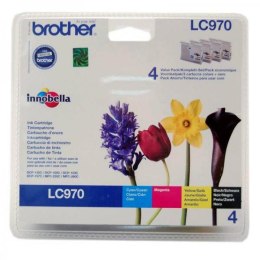 Brother oryginalny ink / tusz LC-970VALBP, CMYK, 300s, Brother DCP-135C, 150C, MFC-235C, 260C