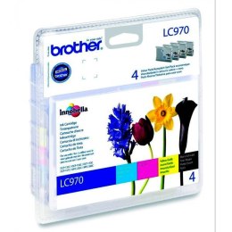 Brother oryginalny ink / tusz LC-970VALBP, CMYK, 300s, Brother DCP-135C, 150C, MFC-235C, 260C