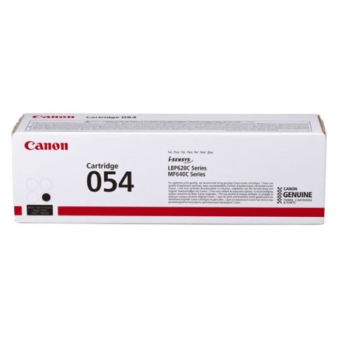 Canon oryginalny toner 054K, black, 1500s, 3024C002, Canon i-SENSYS LBP621Cw, 623Cdw, MF641Cw, 643Cdw, 645Cx