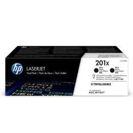 HP oryginalny toner CF400XD, black, 5600 (2x2800)s, HP 201X, HP Color LaserJet MFP M277, Pro M252, M274, dual pack, 2x770g