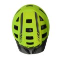 Kask rowerowy Spokey Speed 55-58 cm zielono-czarny 926882