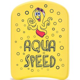 Deska do pływania Aqua-Speed Kiddie żółta Octopus 186
