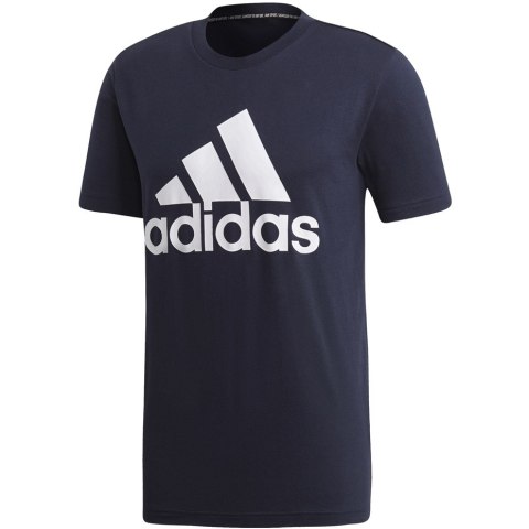 Koszulka męska adidas MH BOS Tee granatowa DT9932