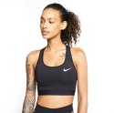 Stanik Nike Swoosh Band Bra Non Pad czarny BV3900 010