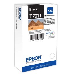 Epson oryginalny ink / tusz C13T70114010, XXL, black, 3400s, Epson WorkForce Pro WP4000, 4500 series