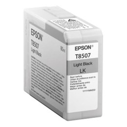 Epson oryginalny ink  tusz C13T850700  light black  80ml  Epson SureColor SC-P800