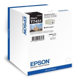 Epson oryginalny ink / tusz C13T866140, T8661, XL, black, 2500s, 55,8ml, 1szt, Epson WorkForce Pro WF-M5690DWF