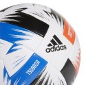 Piłka nożna adidas Tsubasa League biało-czarno-niebiesko-czerwona FR8368