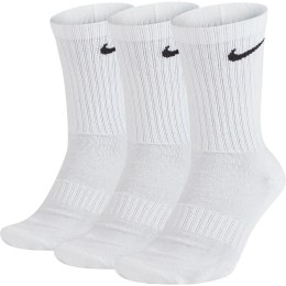 Skarpety Nike Everyday Cushioned Crew 3 pary białe SX7664 100